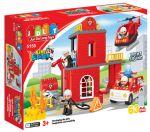 Edukacyjne Klocki JDLT 5155 - Straż Pożarna