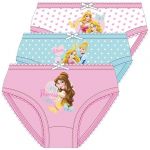 Bielizna Księżniczki - Majtki 6 - Disney 3 Szt/kpl