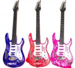 Gitara elektryczna + wzmacniacz, statyw, mikrofon