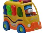 Edukacyjny Autobus szkolny R/C z pilotem - dźwięki, światło
