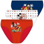 Bielizna Myszka Mickey - Majtki, Slipy 4 - Disney 3szt/kpl